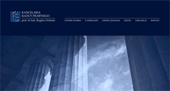 Desktop Screenshot of kancelariadolnicki.pl